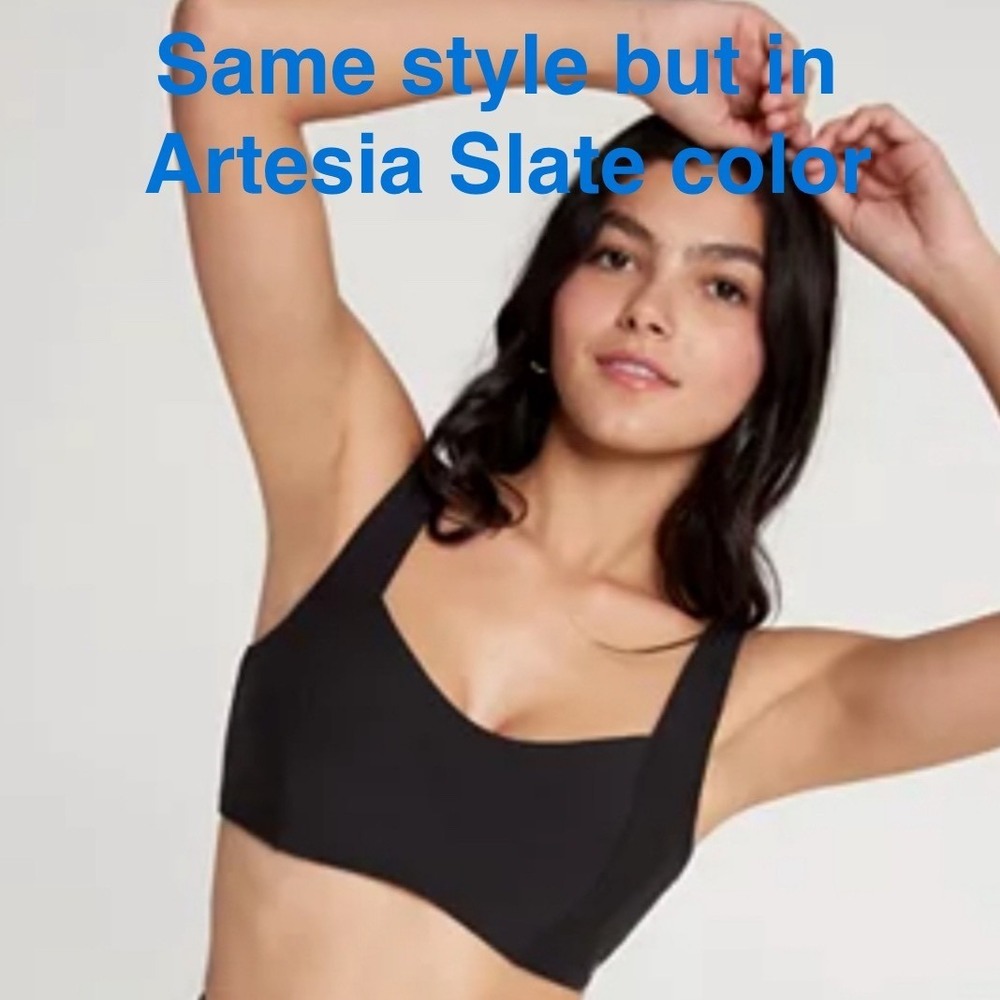 Calia Sleek Sculpt Bikini Top Artesia Slate High Support UPF‎ 50+ M - Picture 6 of 6